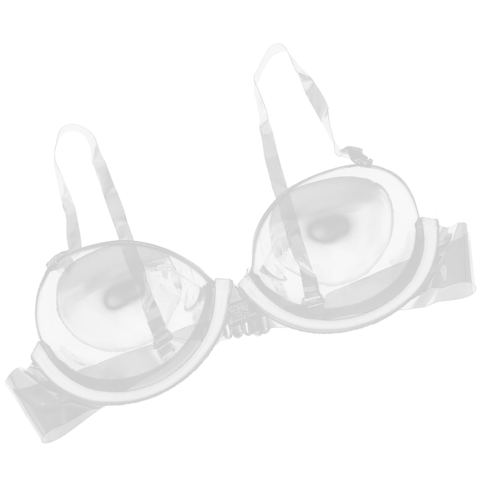 Invisible Transparent Ultra-fine Strap Plastic Bra Disposable Underwear Bra for Ladies Women Girls (42) 14.56 X 4.52 X 0.39 Inches