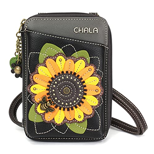 Image of CHALA Wallet Crossbody Cell Phone Purse - Women Faux Leather Multicolor Handbag with Adjustable Strap