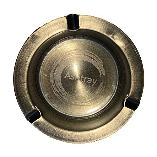 image for DiLan Ashtray Stainless Steel Ashtrays Windproof Durable Easy to Clean