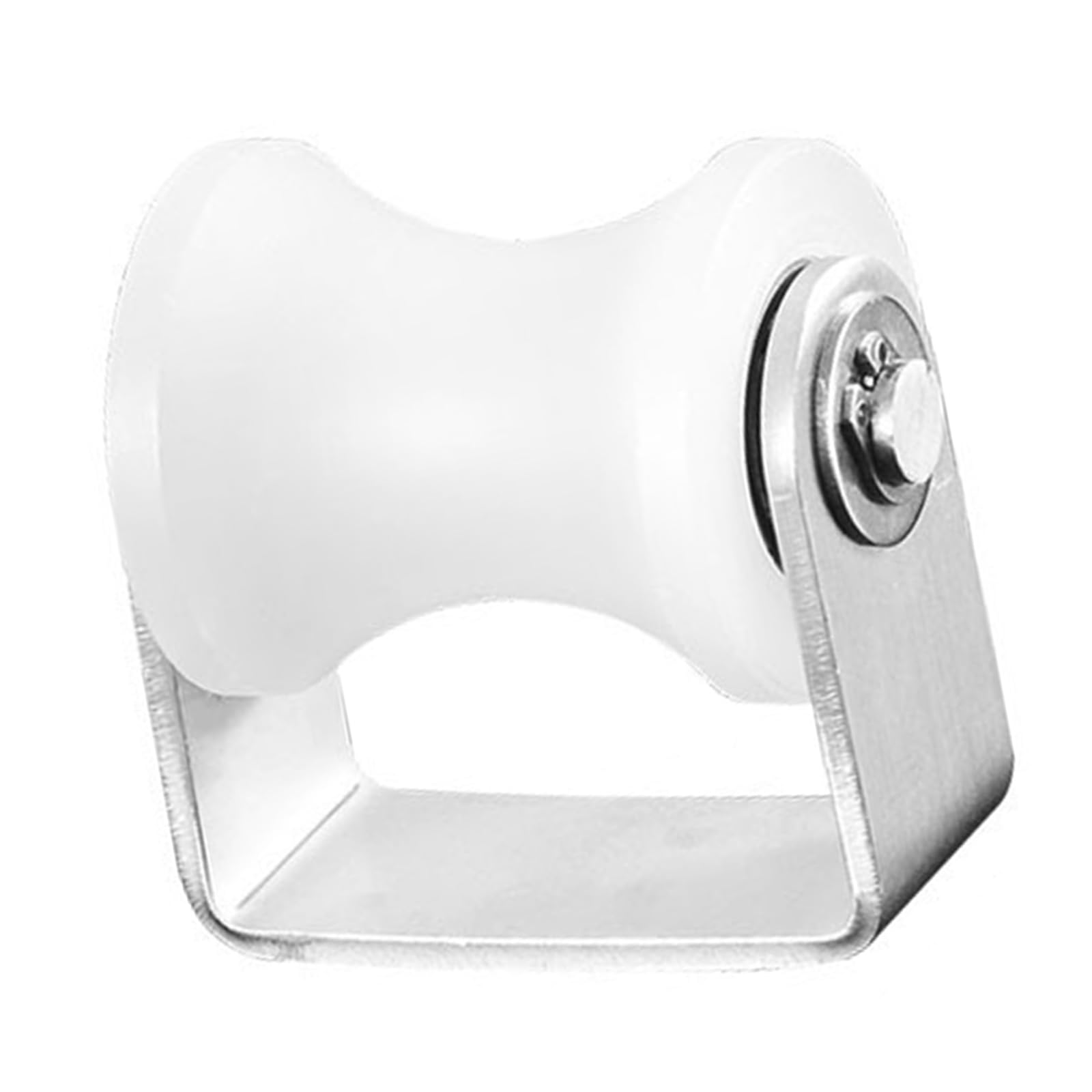 Yjcnelcr 41Mm Duties Nylon Bearing Roller For Industrial Doors And Window Quiet Operations 80Kg Load Bearing U Grooves Nylon Roller