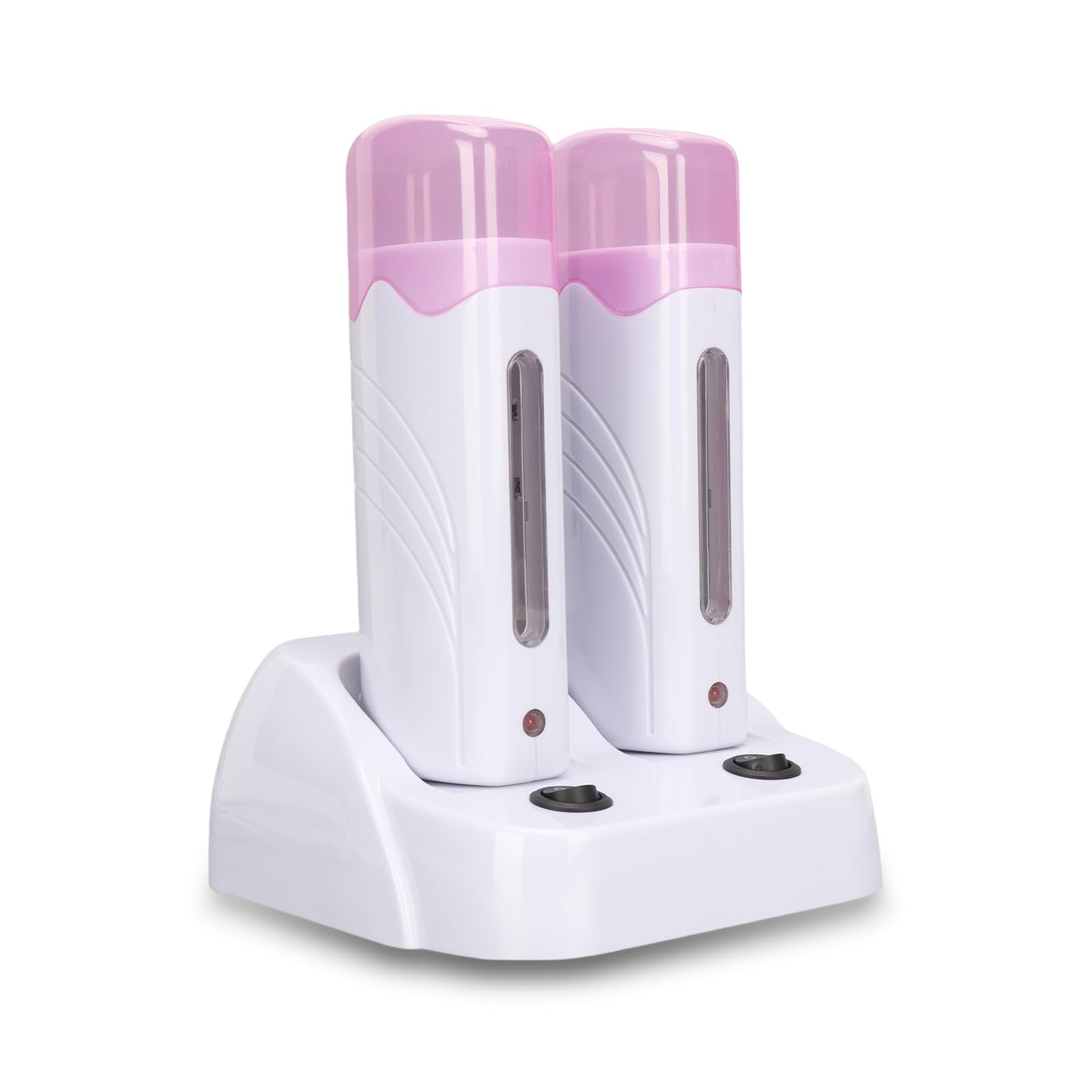 Double Réchauffeur Dépilatoire Roll On Chauffe-cire Épilation Machine de Fusion de Cire Chauffe-cire à Chaleur Rapide pour les Femmes