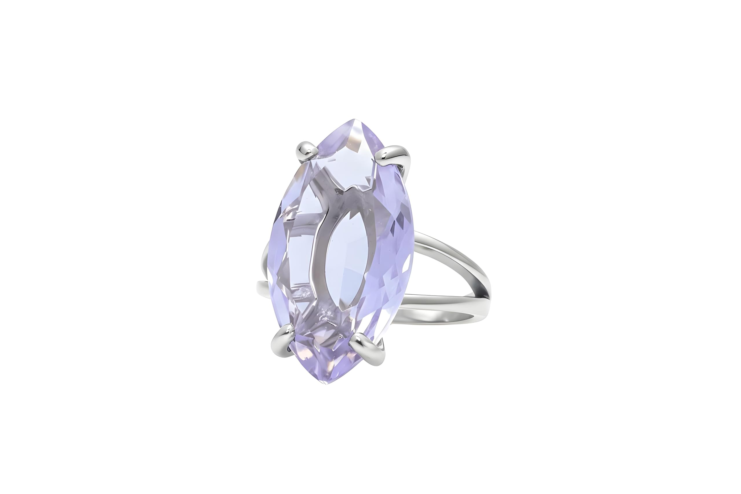 Atemberaubende Tansanit Schmuck Ring - Artisan Geburtsstein Schmuck für Frauen - Statement Ringe, Verlobungsringe, Mode-Ringe, Kristall-Ringe - Anpassbare Schmuck für Damen