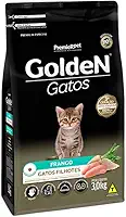 Ração Golden Gatos Filhotes Sabor Frango - 3kg Premier Pet