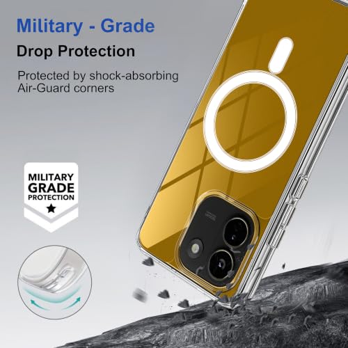 Image of Zapcase Back Case Cover for Poco X8 Power 5G | Compatible for Poco X8 Power 5G Back Cover | Compatible with MagSafe | Scratch-Resistant Back Cover | Clear