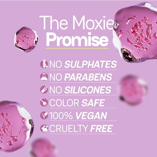 Image of Moxie Beauty Hyaluronic Acid Repairing Shampoo | Deep Hydration & Damage Repair | Sulfate-Free, Frizz-Control Shampoo | For All Hair Types (120 ml)