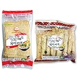 ボンピョ 釜山四角おでん 520g(10枚) ＋ 釜山丸おでん800g セット
