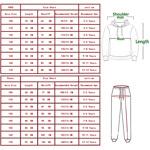 Zgekmby Kids Pullover Hoodie Red - Image 3