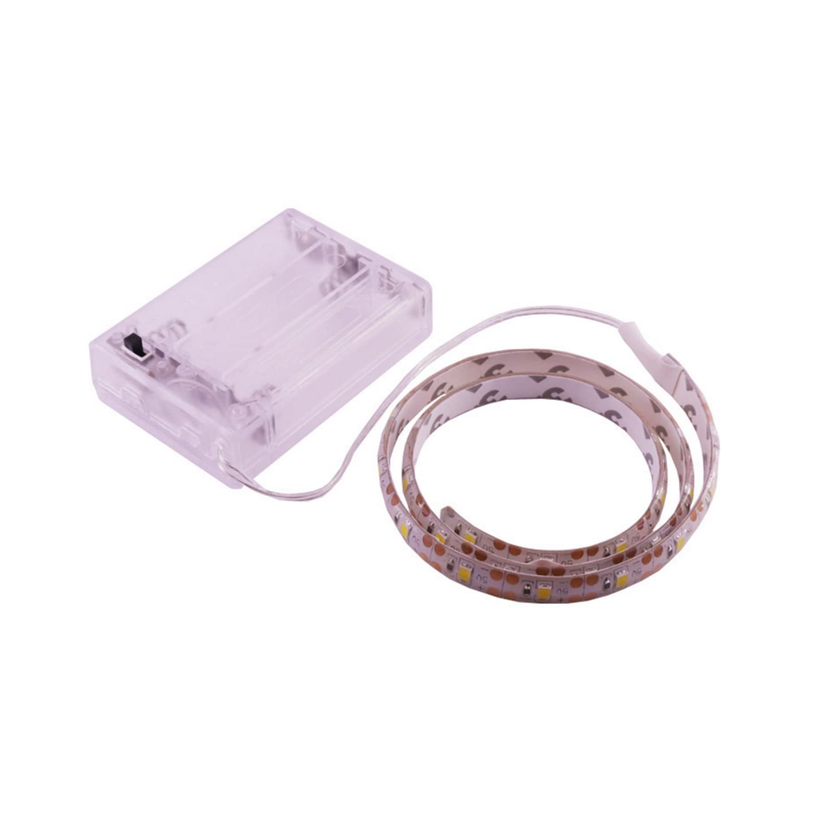 5V 2835 5050 Taśma LED 60LED/m Zasilanie akumulatora USB Elastyczna taśma LED Światła Białe/Ciepłe białe Podświetlenie TV Dekoracja wnętrz (kolor: biały, rozmiar: 5050 IP65 USB Power_5M)