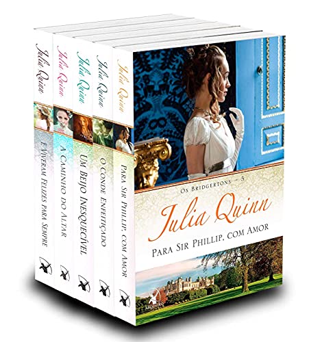 Kit Série Os Bridgertons - Livros 5, 6, 7, 8 e 9.