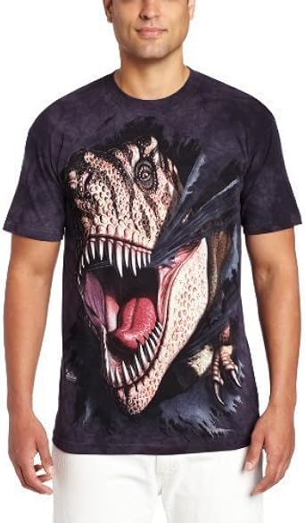 Mountain Men's T Rex Tearing T-Shirt 
