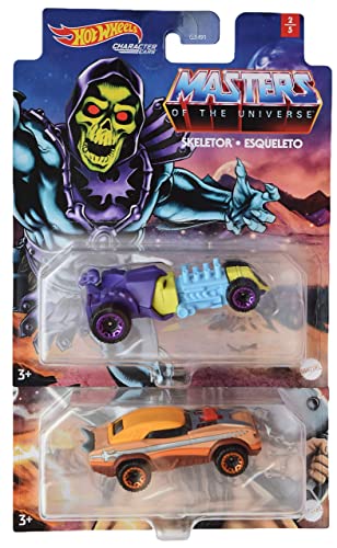 Hot Wheels Masters of The Universe Set 2 vehículos escala 1:64 miniatura 1