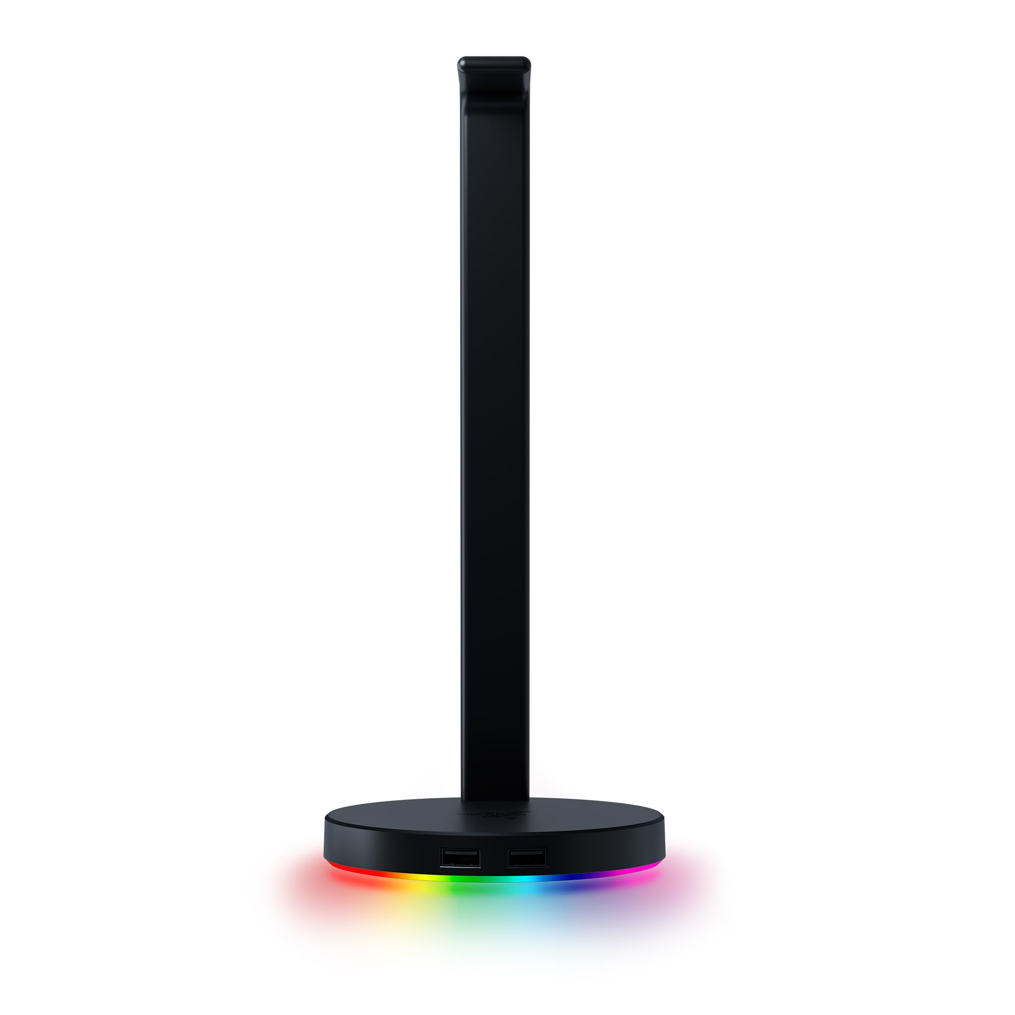 Razer Base Station V2 Chroma - Support pour Casque avec concentrateur USB (Éclairage Chroma RGB - 2 Ports USB 3.1, Base antidérapante, Conçu pour Les Casques de Jeu) Noir