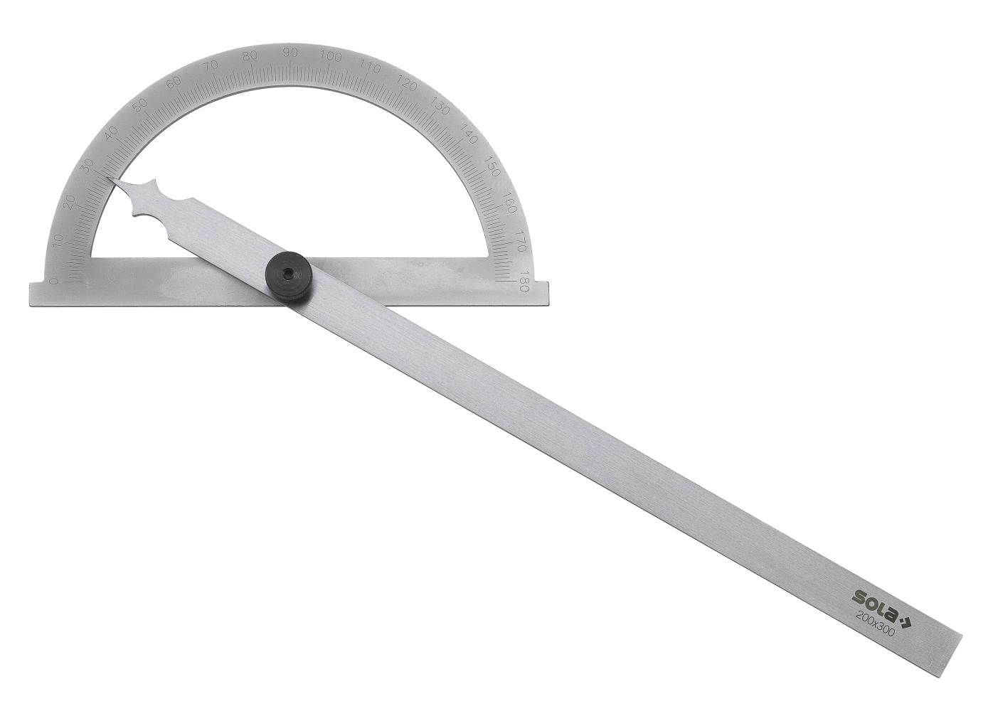 Sola GR - Transportador de ángulos de 120 x 150 mm