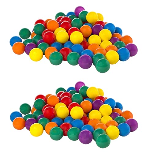 INTEX Plastic Fun Ballz for Ball Pits and Bounce Houses, 2-Pack