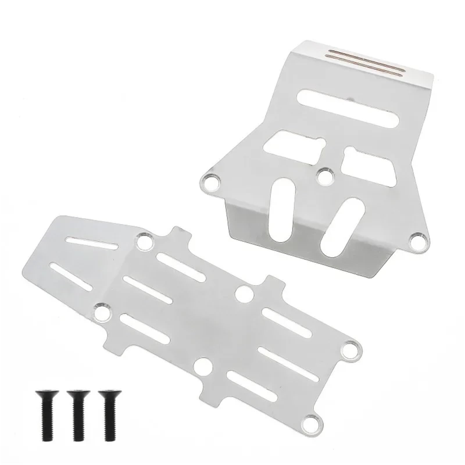 Per Tamiya Per Hornet Per Evo Metallo Acciaio Inossidabile Telaio Protezione Piastra Paramotore Parti Di Aggiornamento Auto RC Accessori Giocattoli Rc