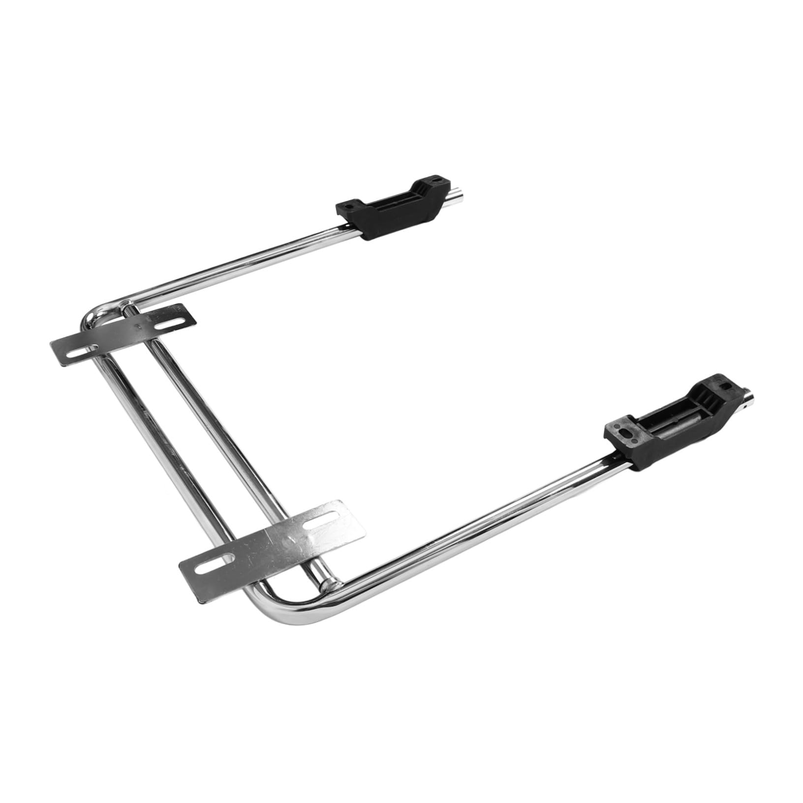 Repose-pieds ergonomique rétractable en fer argenté pour chaise de bureau