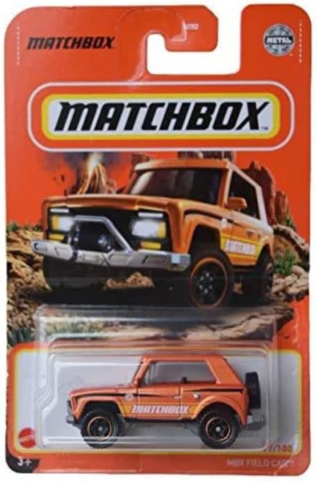 Matchbox MBX Field Car, naranja 17100