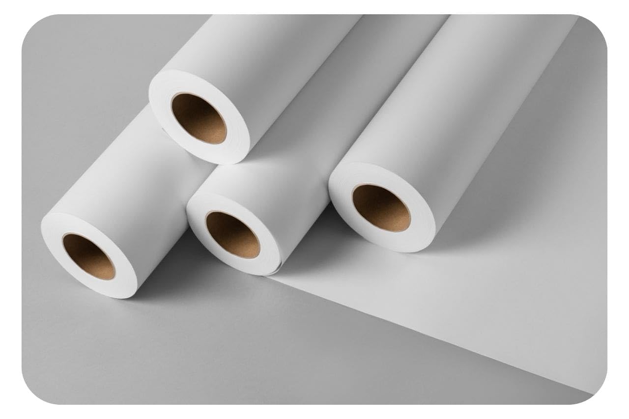 CAD Plot 90 914mm x 50m 90gsm Plotter Paper (Box 4 Rolls)