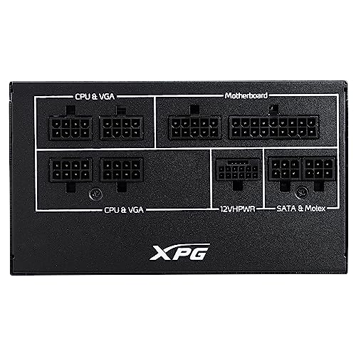 Image of XPG Core Reactor II Modular PSU: ATX3.0-80 Plus Gold - ATX - Fully Modular Power Supply - 10 Year Warranty - 750 Watt(COREREACTORII750G-BKCUS)