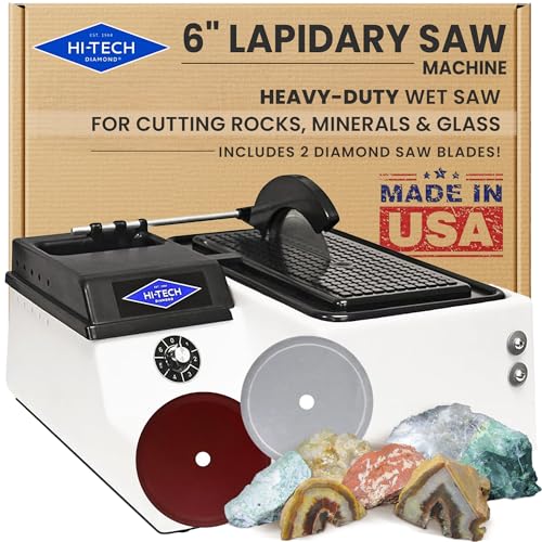 Hi-Tech Diamond - 6' Lapidary Saw - Lapidary...