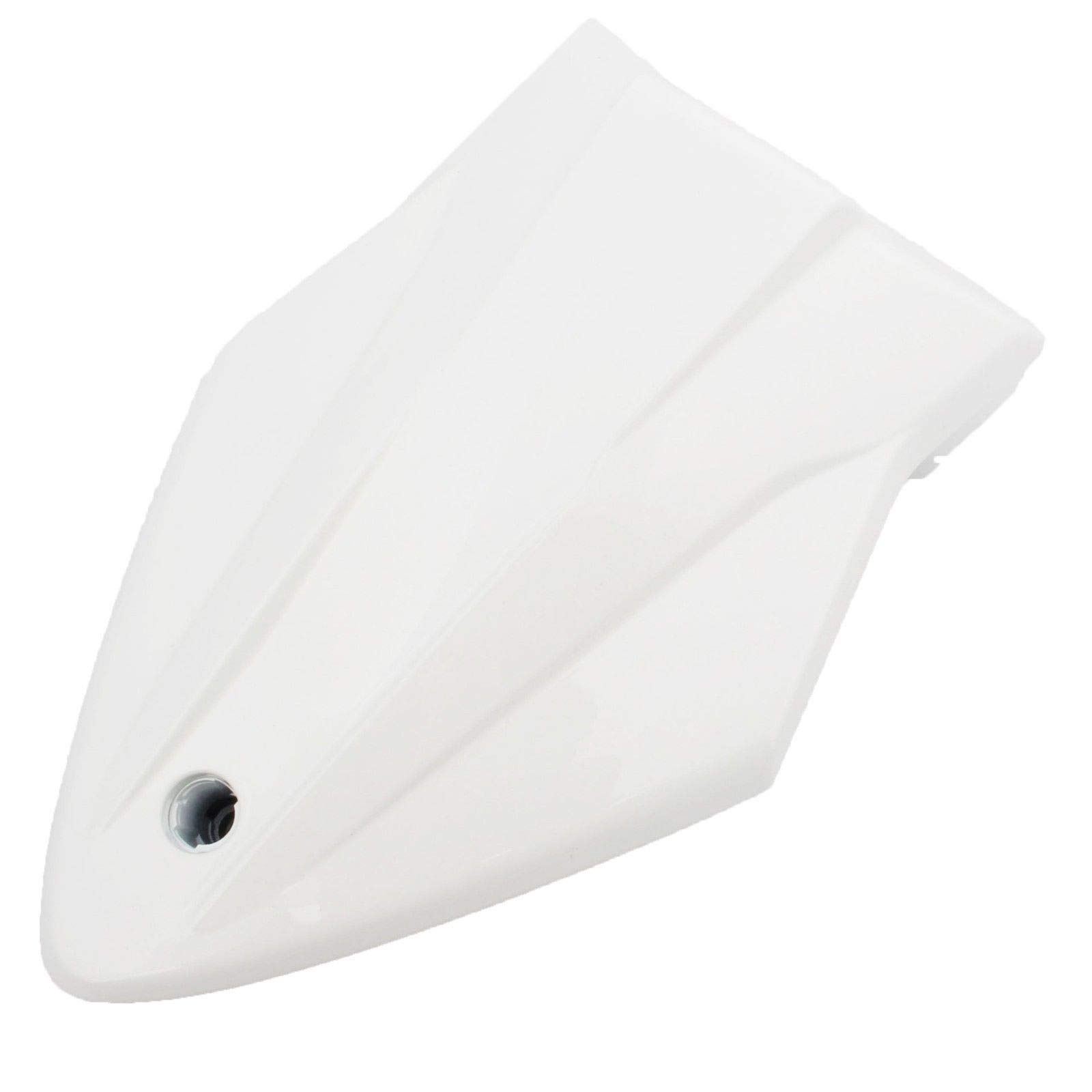 Motorcycle Sport Rear Pillion Seat Cowl Cover for BMW S1000RR 2015 2016 2017 (White)