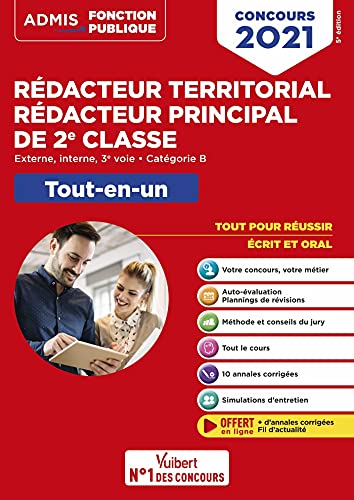 Concours Rédacteur territorial et Rédacteur principal de 2e classe - Catégorie B - Tout-en-un - F Concours Rédacteur territorial et Rédacteur principal de 2e classe - Catégorie B - Tout-en-un - F