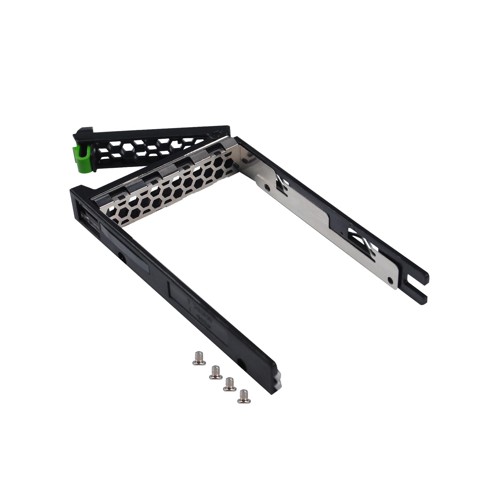 Jaula de disco duro de 2,5 pulgadas para Fujitsu Primergy RX2530/RX2540 M1-M5 Server, interfaz SATA/SAS, con tornillos (2,5 pulgadas, 1 unidad)
