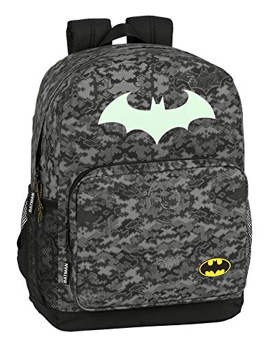 Mochila Safta Escolar de Batman Night  320x140x430mm