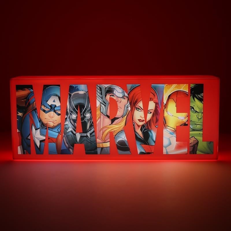 Paladone Marvel Avengers Logo Light, 2 Lighting Modes, Decorative