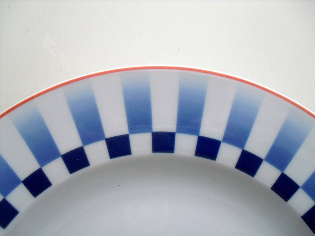 Amazon.co.jp: リチャードジノリSCACCO BLUプレート26cm4枚 : ホーム