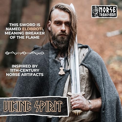 Image of Norse Tradesman Spring Steel Viking Sword