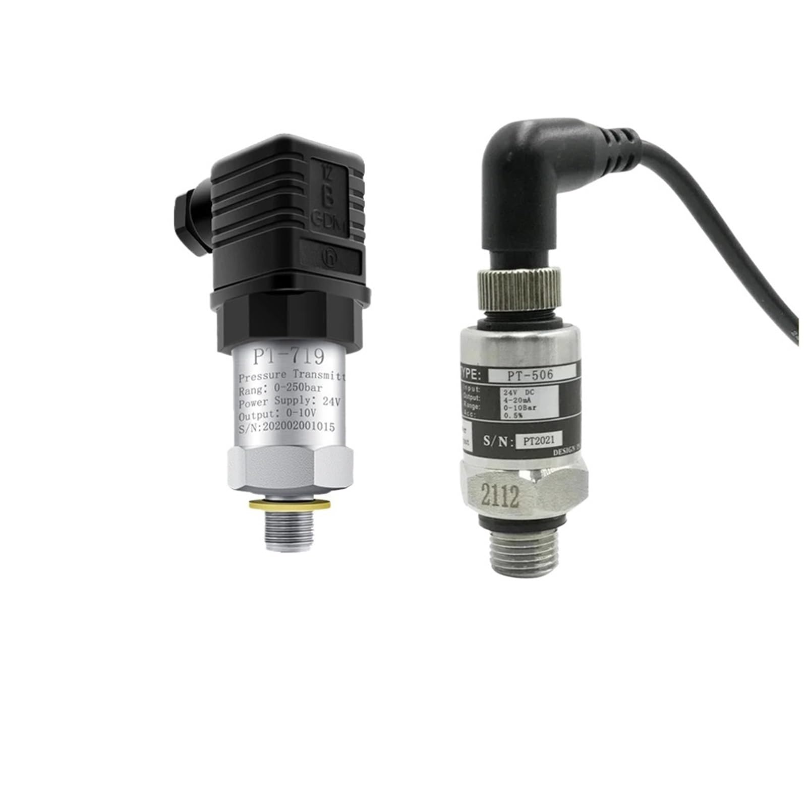 Transmisor de presión IP65/IP68 Transmisor de presión Sensor de bomba de agua(0-25Bar 4-20mA)