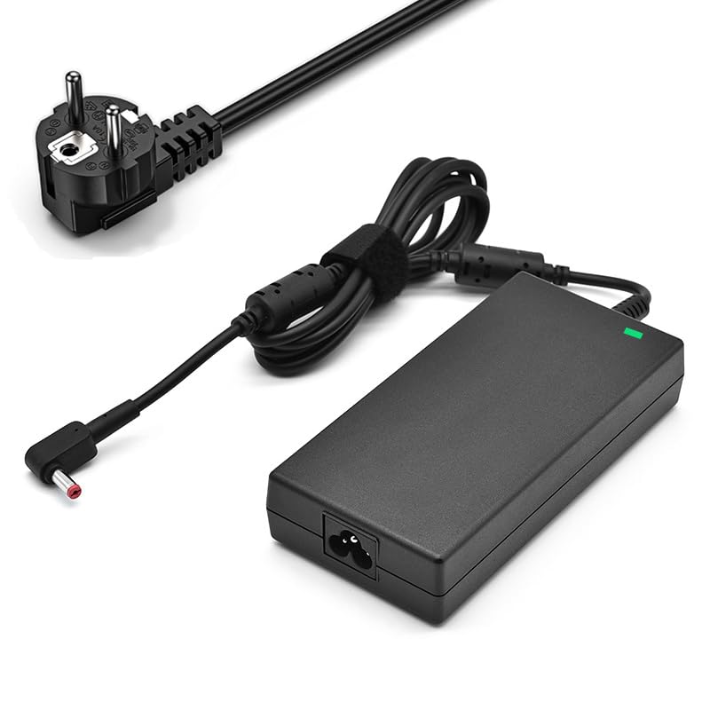 180W 135W Laptop Ladekabel Netzteil Passend für Acer Nitro 5, Aspire 7, Nitro 7 Ladegerät ADP-135KB ADP-180MB K Ladegerät Netzteil Charger AC Adapter 19V 7.1A/19.5V 9.23A (5,5mm x 1,7mm)