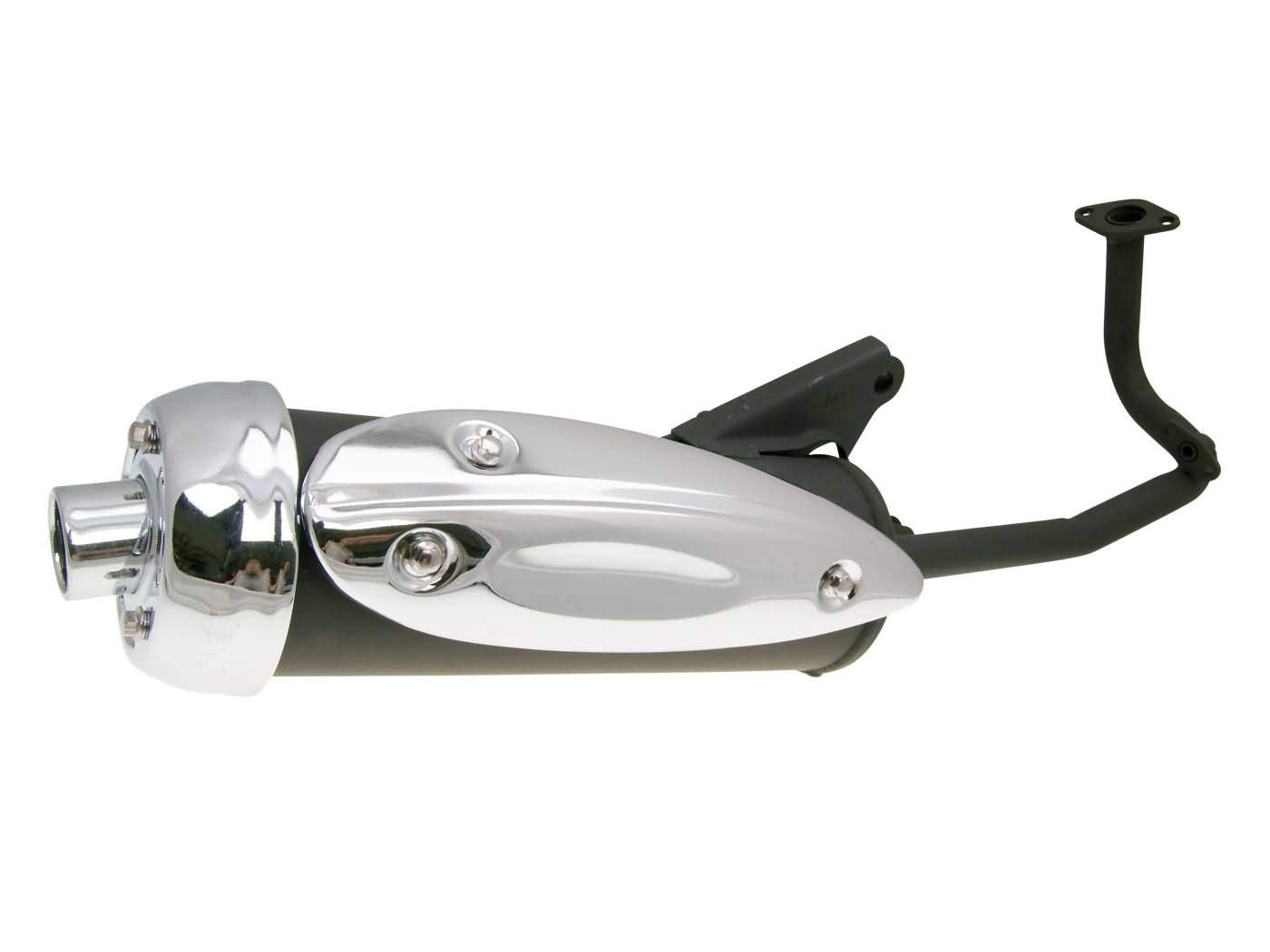 Auspuff mit SLS für GY6 139QMB/QMA