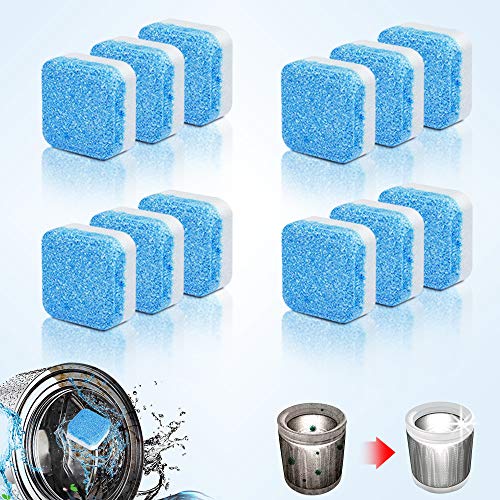 12 Pieces Washing Machine Cleaner, Cleaning deep Remover, Solid Washing Machine Cleaner