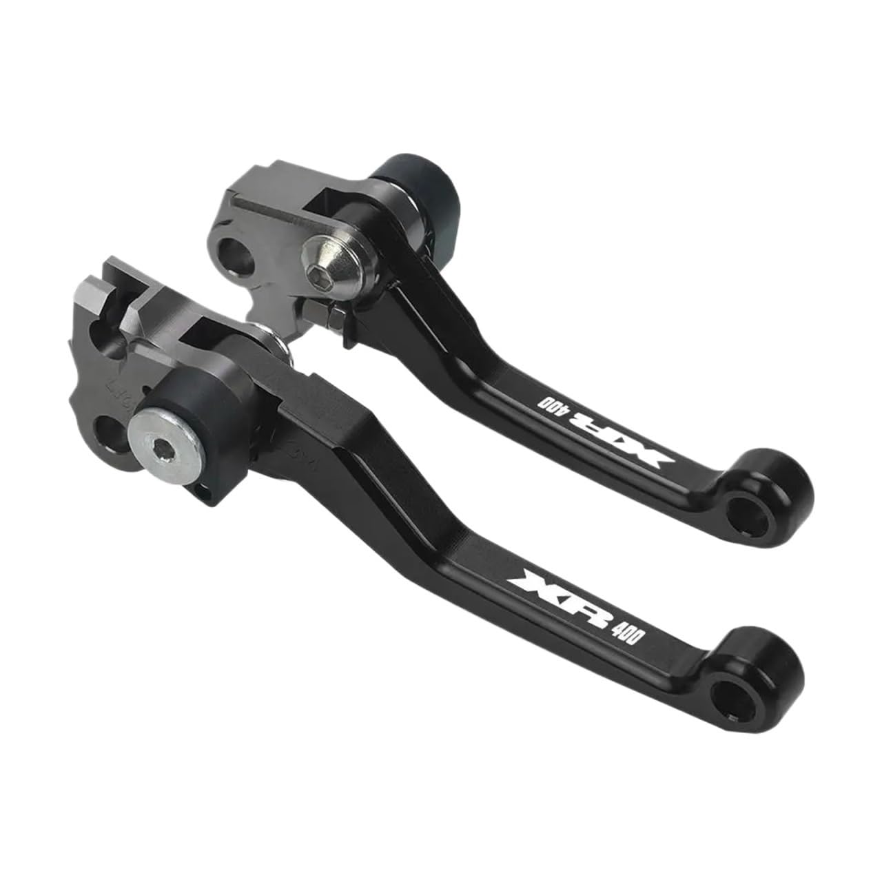 Freno Motocicleta Manija Manetas De Embrague Y Freno para Pivotantes para XR400 (1996 1997 1998 1999 2000 2001 2002 2003 2004)(A Pair Black)