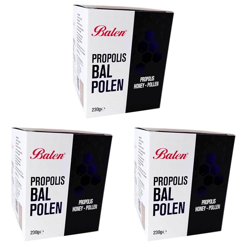 Balen Bal - Polen - Propolis Karışımı (3 paketi)