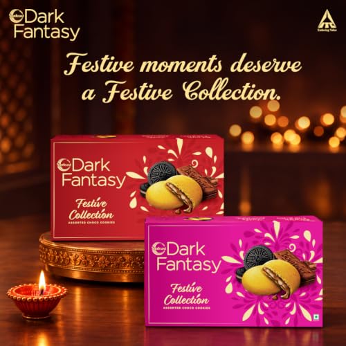 Image of Sunfeast Dark Fantasy Festive Collection Gift Pack, 250g