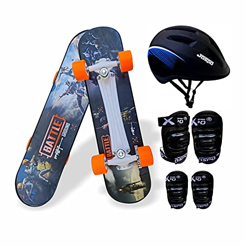 Jaspo Battleground Intact 26"x 6.25" Inches Fiber Beginner Skateb...