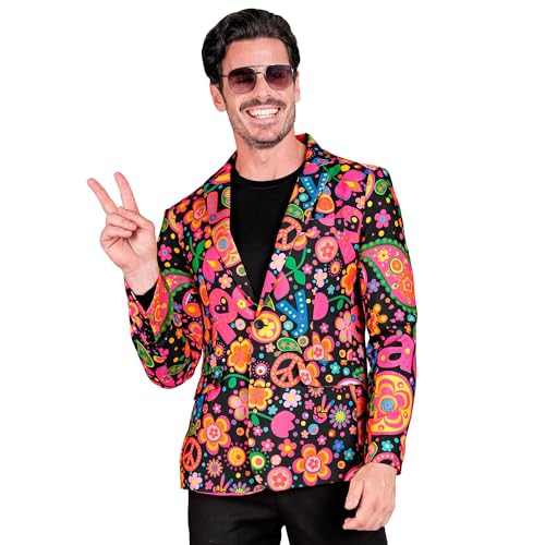 W WIDMANN MILANO Party Fashion - Veste de soirée pour Homme, Costume des années 80 pour Carnaval, Festival et soirée