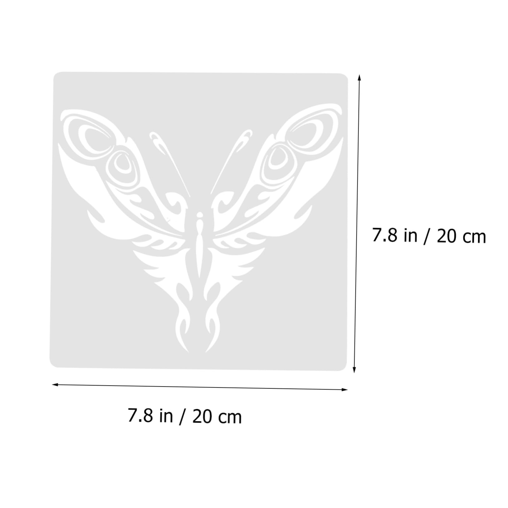 21pezzi Stencil per Template Riutilizzabili per e Creativi Set per attività Decorazioni