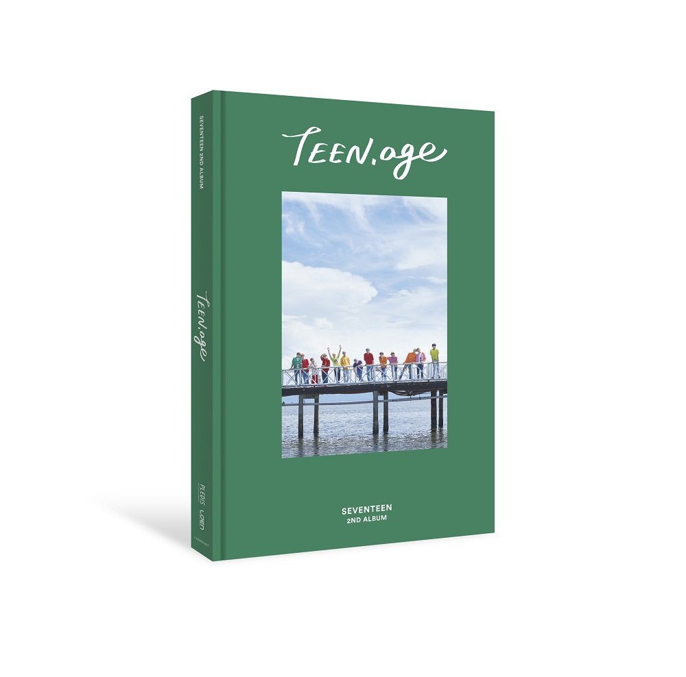 SEVENTEEN - TEEN, AGE (Vol.2) [GREEN ver.] CD+Photocard+Sticker+On Pack Poster+ Folded Poster + Postcard + Extra Photocard
