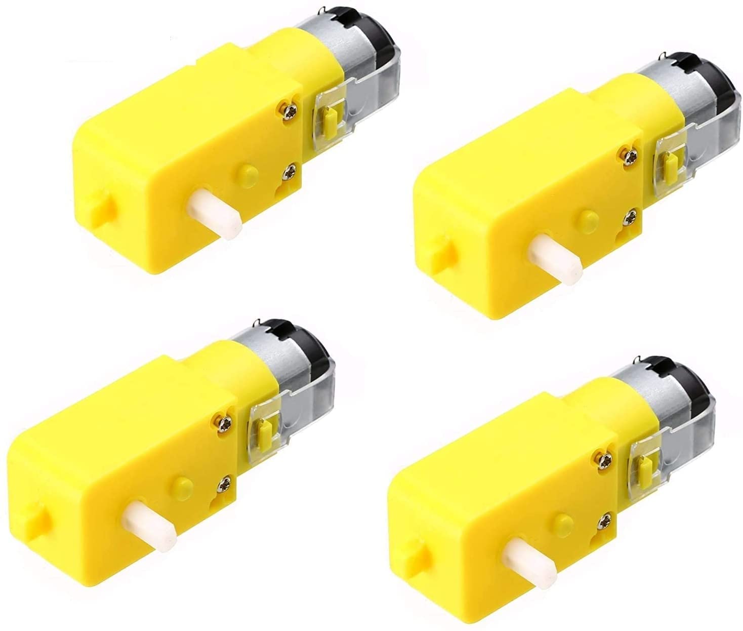 Super Debug 4Pcs Gear Motor Dual Shaft for Smart Car Robot Arduino (Pack of 4) (B09NMJXM4Z) Amazon Price History, Amazon Price Tracker