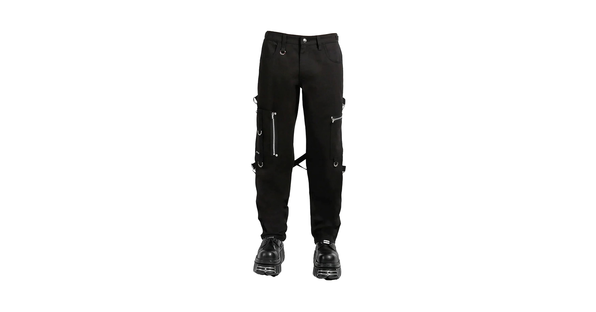 Amazon.com: Tripp NYC Skate Punk Bondage Pants Black 24