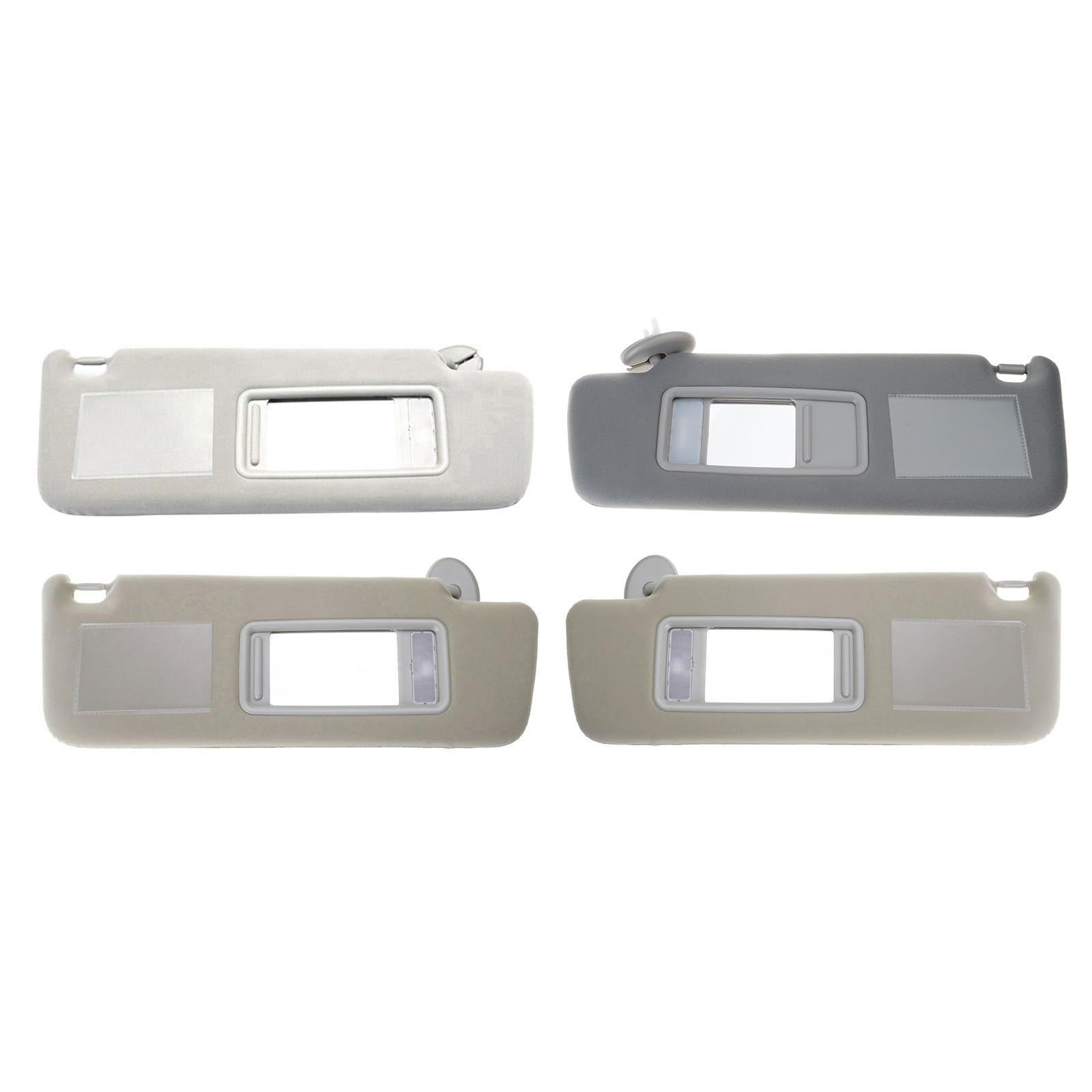 Sun For Land Cruiser-Prado 2002–2010 7432060850B1 mit Make-up, Beifahrerseite / Fahrerseite, Auto-Innen-Sonnenschutz