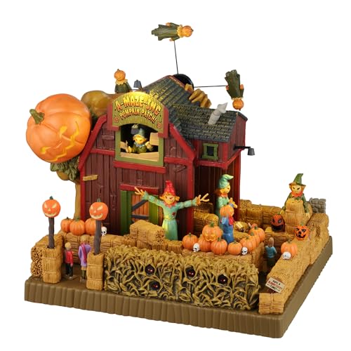 Lemax Spooky Town A-Maze-Ing Pumpkin Patch #45219