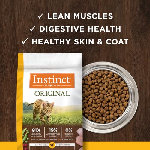 Instinct 769949658559 Original Grain Free Recipe With Real Chicken Natural Dry Cat Food thumb #7
