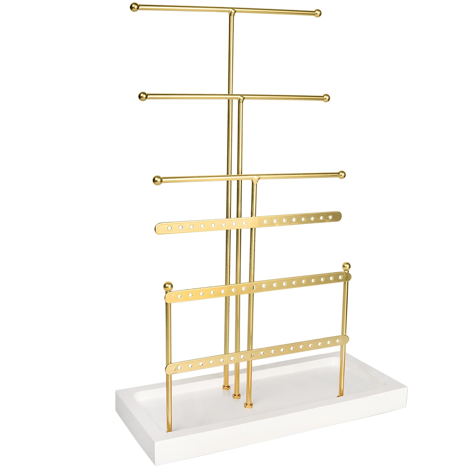 Espositore Orecchini,Espositore per Orecchini,Espositore Gioielli Supporto Per Gioielli,Supporto per collana,Espositore per Gioielli,Supporto per orecchini per Collane,Bracciali,Anelli oro