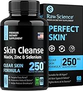 Anti-Acne Supplements for Men, Women & Teens – Hormonal and Cystic Acne Pills – Clear Skin Acne V...