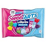 SweeTARTS Valentine's Day Heart Pops 30ct (.56oz lollipops)